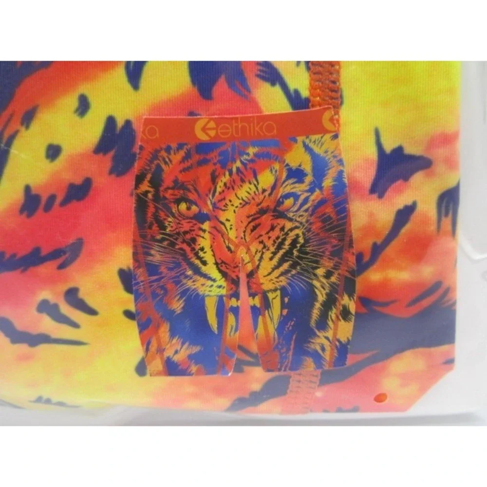Ethika The Staple ILL TIGER Orange Men's Medium 30-32 Underwear Boxer Briefs